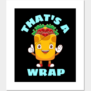 That's A Wrap - Cute Wrap Pun Posters and Art